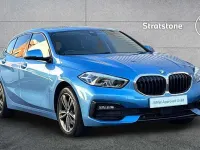 Used BMW 118 Sport Line 140 HP (102 kW) 2020 Blue Hatchback
