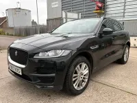 Used Jaguar F-Pace Portfolio 180 HP (132 kW) 2017 Black SUV
