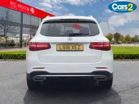 Begagnad Mercedes GLC220 AMG line 2018 Vit Kombi