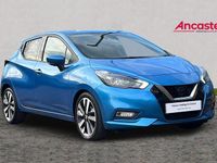Used Nissan Micra Tekna 91 HP (66 kW) 2022 Blue Hatchback