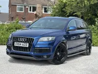 Used Audi Q7 S-line plus 340 HP (250 kW) 2014 Blue SUV