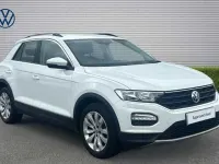 Used VW T-Roc SE 115 HP (84 kW) 2018 White SUV