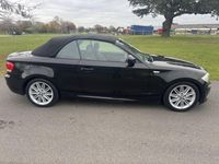 Begagnad BMW 120 Cabriolet M Sport 177 HK (130 kW) 2011 Svart Cab