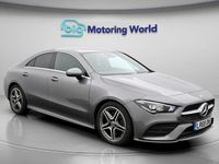 Begagnad Mercedes CLA200 AMG line 161 HK (118 kW) 2019 Grå Sportkupé
