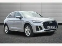 Used Audi Q5 S-Line 204 HP (150 kW) 2021 Floret silver SUV