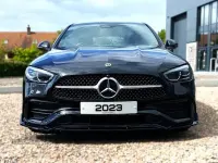 Used Mercedes C220 AMG line 197 HP (144 kW) 2023 Black Sedan