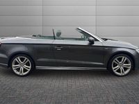 Used Audi A3 Cabriolet S-Line 150 HP (110 kW) 2017 Daytona grey Cabriolet