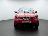 Usado Nissan Juke Visia 94 HP (69 kW) 2016 Vermelho SUV