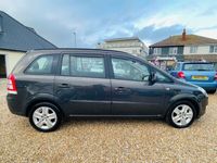 used Vauxhall Zafira 1.6 EXCLUSIV 5d 113 BHP MPV