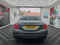 Used Mercedes C220 AMG line 170 HP (125 kW) 2018 Grey Sedan