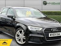Used Audi A3 Sportback S-Line 116 HP (85 kW) 2019 Black Hatchback