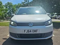 Used VW Touran SE 150 HP (110 kW) 2015 White MPV