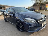 Used Mercedes A180 AMG line 2017 Blue Hatchback