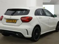 Used Mercedes A200 AMG Line Premium 136 HP (100 kW) 2017 White Hatchback