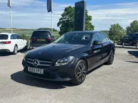 Used Mercedes C180 SE 156 HP (114 kW) 2019 Black Sedan