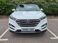 Used Hyundai Tucson Premium SE 185 HP (136 kW) 2015 White SUV