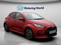 Used Toyota Yaris Hybrid Design 114 HP (83 kW) 2022 Red Hatchback