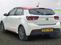 Used Kia Rio 84 HP (61 kW) 2017 White Hatchback