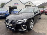 Used Audi A4 S-Line 150 HP (110 kW) 2022 Black Sedan