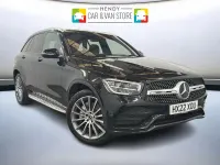 Used Mercedes GLC220 AMG line 2022 Black SUV