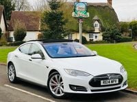 Used Tesla Model S 278 kW (379 HP) 2014 White Hatchback