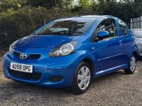 Usado Toyota Aygo 2009 Azul Citadino