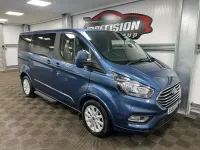 Used Ford Tourneo Custom Titanium 2019 Blue Van