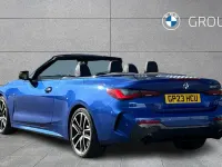 Usado BMW 420 M Sport 192 HP (141 kW) 2023 Azul Cabrios