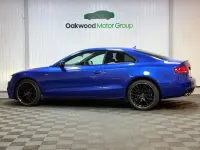 Used Audi A5 Black Edition 177 HP (130 kW) 2015 Blue Coupe