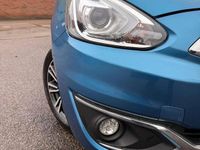 Used Mitsubishi Mirage 2018 Blue Hatchback