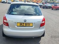 Used Skoda Fabia SE 69 HP (50 kW) 2015 Silver Hatchback