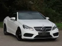 Used Mercedes E220 AMG 2014 White Cabriolet