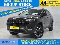 Begagnad Jeep Compass Trailhawk 240 HK (176 kW) 2022 Svart SUV