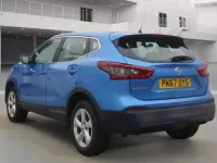 Used Nissan Qashqai Acenta 115 HP (84 kW) 2017 Blue SUV