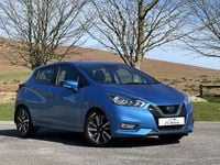 Używany Nissan Micra Acenta 71 KM (52 kW) 2017 Niebieski Hatchback