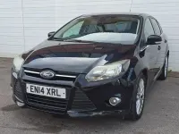 Used Ford Focus Zetec 125 HP (91 kW) 2014 Black Hatchback