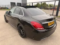 Usado Mercedes C250 AMG Line Premium Plus 2014 Preto Sedan