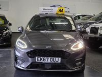 Used Ford Fiesta ST-Line 125 HP (91 kW) 2017 Grey Hatchback