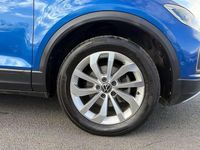 Used VW T-Roc Match 110 HP (80 kW) 2024 Blue SUV