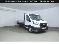 Used Ford Transit Premium 130 HP (95 kW) 2022 White Cabriolet