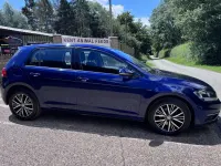 Used VW Golf VII SE 115 HP (84 kW) 2019 Blue Hatchback