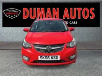 Used Vauxhall Viva 75 HP (55 kW) 2016 Red Hatchback