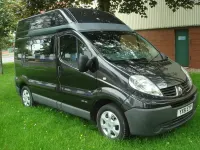 Used Renault Trafic 115 HP (84 kW) 2011 Black MPV