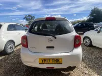 Used Nissan Micra 78 HP (57 kW) 2017 White Hatchback