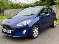 Used Ford Fiesta Zetec 83 HP (61 kW) 2017 Blue Hatchback