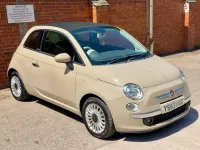 Used Fiat 500C Lounge 2014 Brown Cabriolet
