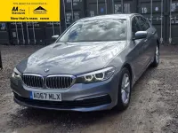 Used BMW 520 Comfort Edition 190 HP (139 kW) 2017 Blue Sedan
