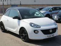 Used Vauxhall Adam S 70 HP (51 kW) 2016 White Hatchback