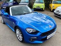 Used Fiat 124 Spider Lusso 140 HP (102 kW) 2017 Blue Cabriolet