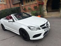 Used Mercedes E250 AMG 2014 White Cabriolet